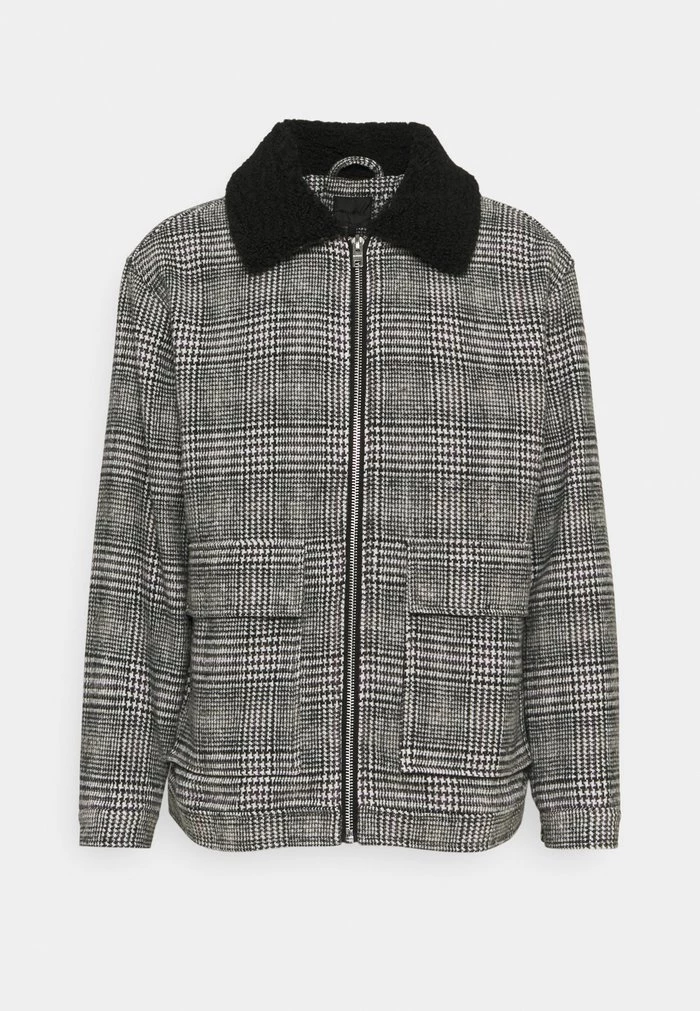 Mennace HENNESSEY BORG COLLAR JACKET - Summer Jacket - Multi 8 Mennace HENNESSEY BORG COLLAR JACKET - Summer Jacket - Multi - Image 6