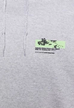 Mennace JAPAN OVERHEAD HOODIE - Zip-up Sweatshirt - Grey 16 Mennace JAPAN OVERHEAD HOODIE - Zip-up Sweatshirt - Grey -Mennace Shop Online 59c5ed59327a48a6947d7eebd86eed9d