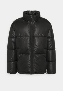 Mennace MIRROR PUFFER JACKET - Winter Jacket - Black -Mennace Shop Online 5cb07a7600d74013b70ed43d1d888ea3