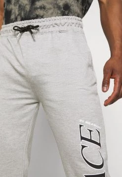 Mennace COURTSIDE - Tracksuit Bottoms - Light Grey -Mennace Shop Online 5e32cc4aa7ff44e4baf3914c0d7beea0