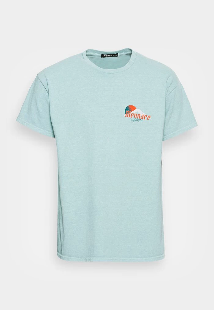 Mennace HAVANA DRAGON REGULAR - Print T-shirt - Blue 6 Mennace HAVANA DRAGON REGULAR - Print T-shirt - Blue - Image 4