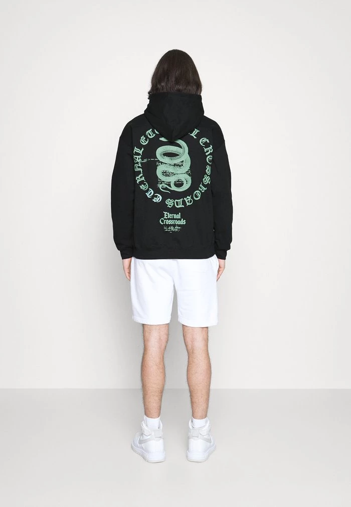 Mennace ETERNAL CROSSROADS HOODIE - Sweatshirt - Black 3 Mennace ETERNAL CROSSROADS HOODIE - Sweatshirt - Black