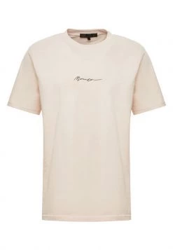Mennace ESSENTIAL SIG UNISEX - Basic T-shirt - Beige -Mennace Shop Online 6a8d3bc9e142455f9bdd55f0c294c7c0
