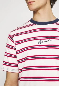Mennace CLASSIC HORIZONTAL STRIPE UNISEX - Print T-shirt - White/red 12 Mennace CLASSIC HORIZONTAL STRIPE UNISEX - Print T-shirt - White/red -Mennace Shop Online 6af14ebb8d0543aa88237e2717af9bf7