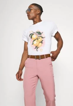 Mennace ON THE RUN STRAIGHT LEG TAILORED TROUSER - Trousers - Pink -Mennace Shop Online 6bb48ccd4662458382267ac186768315