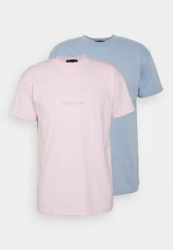 Mennace ESSENTIAL REGULAR UNISEX 2 PACK - Basic T-shirt - Multi