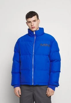Mennace MIRROR MATTE PUFFER JACKET - Winter Jacket - Blue