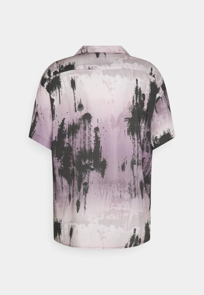 Mennace TIE DYE BOWLING UNISEX - Shirt - Purple 4 Mennace TIE DYE BOWLING UNISEX - Shirt - Purple - Image 2