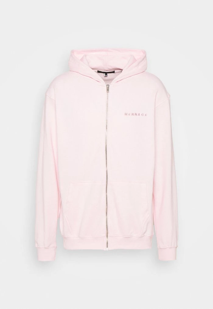 Mennace UNISEX ESSENTIAL REGULAR ZIP UP HOODIE - Zip-up Sweatshirt - Rose 3 Mennace UNISEX ESSENTIAL REGULAR ZIP UP HOODIE - Zip-up Sweatshirt - Rose