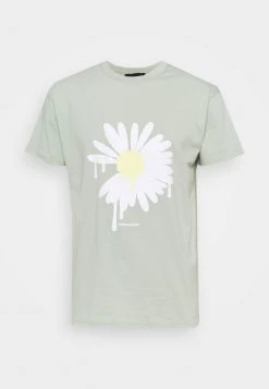 Mennace SUNDAZE DAISY REGULAR UNISEX - Print T-shirt - Green 12 Mennace SUNDAZE DAISY REGULAR UNISEX - Print T-shirt - Green -Mennace Shop Online 746933b227204a46abea5aec58a5993a