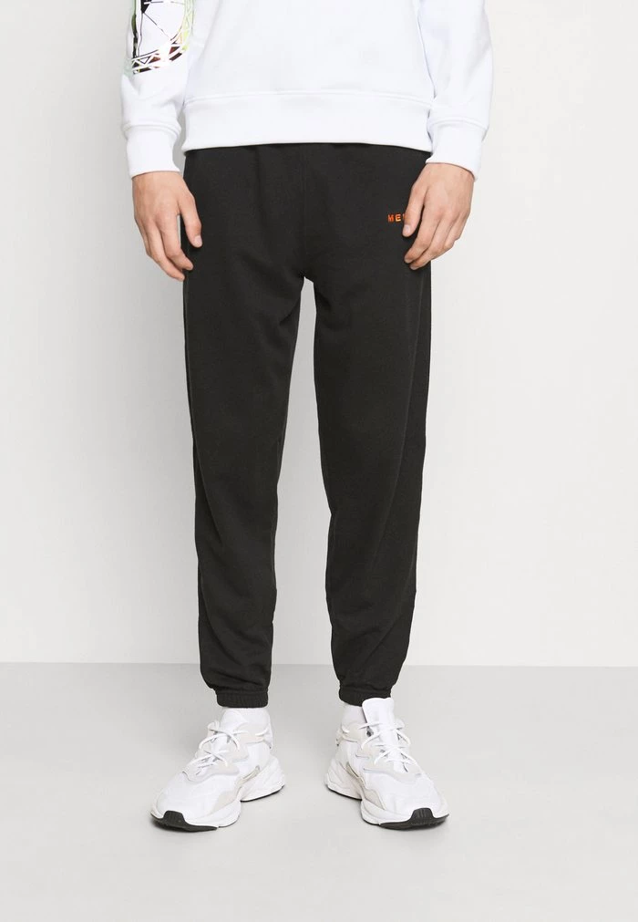 Mennace ESSENTIAL REGULAR JOGGER UNISEX - Tracksuit Bottoms - Black 3 Mennace ESSENTIAL REGULAR JOGGER UNISEX - Tracksuit Bottoms - Black