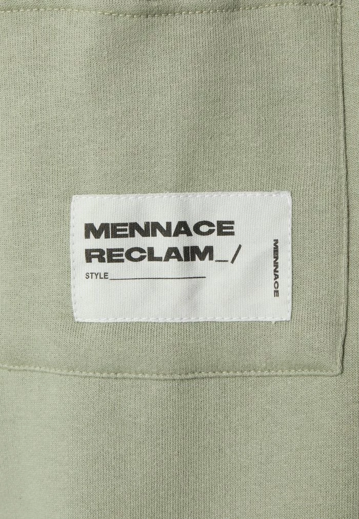 Mennace RECLAIM STRAIGHT LEG JOGGER UNISEX - Tracksuit Bottoms - Green 5 Mennace RECLAIM STRAIGHT LEG JOGGER UNISEX - Tracksuit Bottoms - Green - Image 3