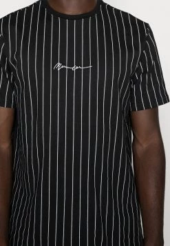 Mennace TEE WITH EMBROIDERY - Print T-shirt - Black 11 Mennace TEE WITH EMBROIDERY - Print T-shirt - Black -Mennace Shop Online 77b8ea1104a948f09a74d22a47346444