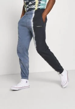 Mennace SPLIT DYE REGULAR JOGGER - Tracksuit Bottoms - Grey