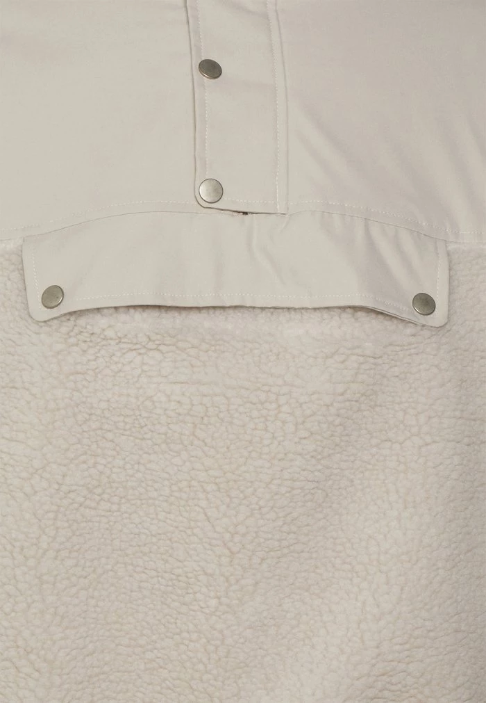 Mennace BORG OVERHEAD JACKET UNISEX - Winter Jacket - Off White 5 Mennace BORG OVERHEAD JACKET UNISEX - Winter Jacket - Off White - Image 3