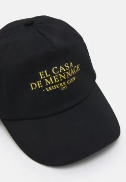 Mennace EL CASA UNISEX - Cap - Black -Mennace Shop Online 87e7916c9295428e8e5db7f88ede0e9f