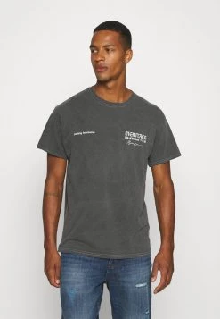 Mennace UNKNOWN PLANETS SHIRT - Print T-shirt - Washed Black -Mennace Shop Online 87f5d7fde8d14f91b3b9cff2a6d37148