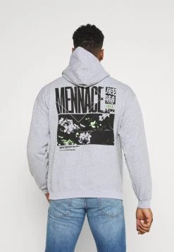 Mennace JAPAN OVERHEAD HOODIE - Zip-up Sweatshirt - Grey 12 Mennace JAPAN OVERHEAD HOODIE - Zip-up Sweatshirt - Grey -Mennace Shop Online 89eaff008a604cdfa9a48a4962b70fd3