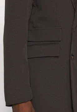 Mennace HENNESSEY RELAXED DOUBLE BREASTED SUIT JACKET - Blazer Jacket - Dark Brown -Mennace Shop Online 8ac92cb2b8a641d49a02fed9cebc65cd