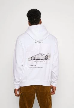 Mennace SEASON 21 CAR HOODIE - Sweatshirt - White -Mennace Shop Online 8d00381c2c9d4384972623b967cd1a47