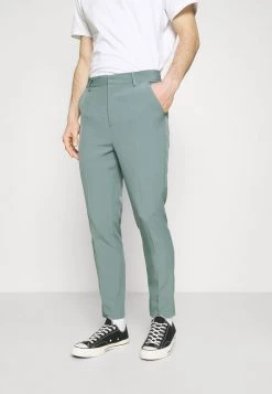 Mennace AFTERMATH TAPERED SUIT TROUSER - Trousers - Light Blue
