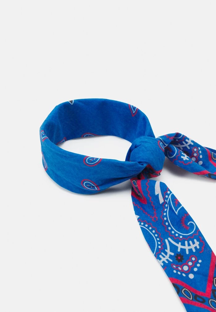 Mennace PAISLEY PRINT BANDANA UNISEX - Foulard - Blue 4 Mennace PAISLEY PRINT BANDANA UNISEX - Foulard - Blue - Image 2