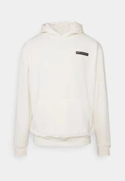 Mennace AFTERMATH BADGE HOODIE UNISEX - Sweatshirt - Off White