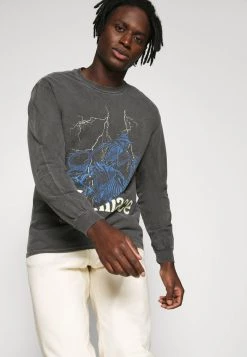 Mennace SKELETAL MULE - Long Sleeved Top - Dark Grey -Mennace Shop Online 96bb4a70d480401e8c01cd488ca8089d