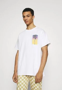 Mennace SUNDAZE BOULEVARD - Print T-shirt - White