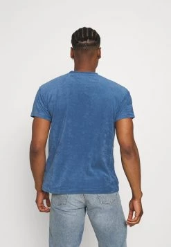 Mennace BREEZE TOWELLING REGULAR - Basic T-shirt - Blue -Mennace Shop Online 9a75159674c74813ba60ad144aec9b09