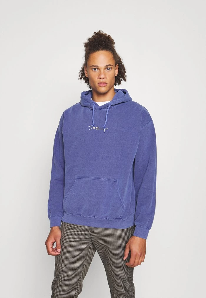 Mennace MULTI DISTORT - Sweatshirt - Blue 3 Mennace MULTI DISTORT - Sweatshirt - Blue
