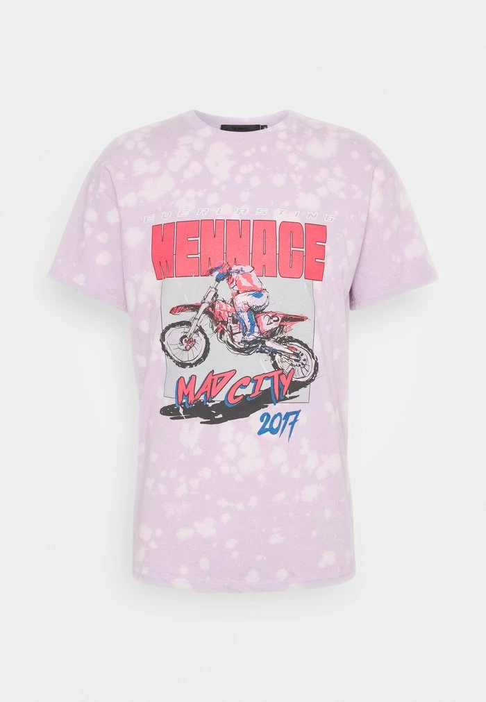 MENNACE MAD CITY - Print T-shirt - Lilac 8 MENNACE MAD CITY - Print T-shirt - Lilac - Image 6