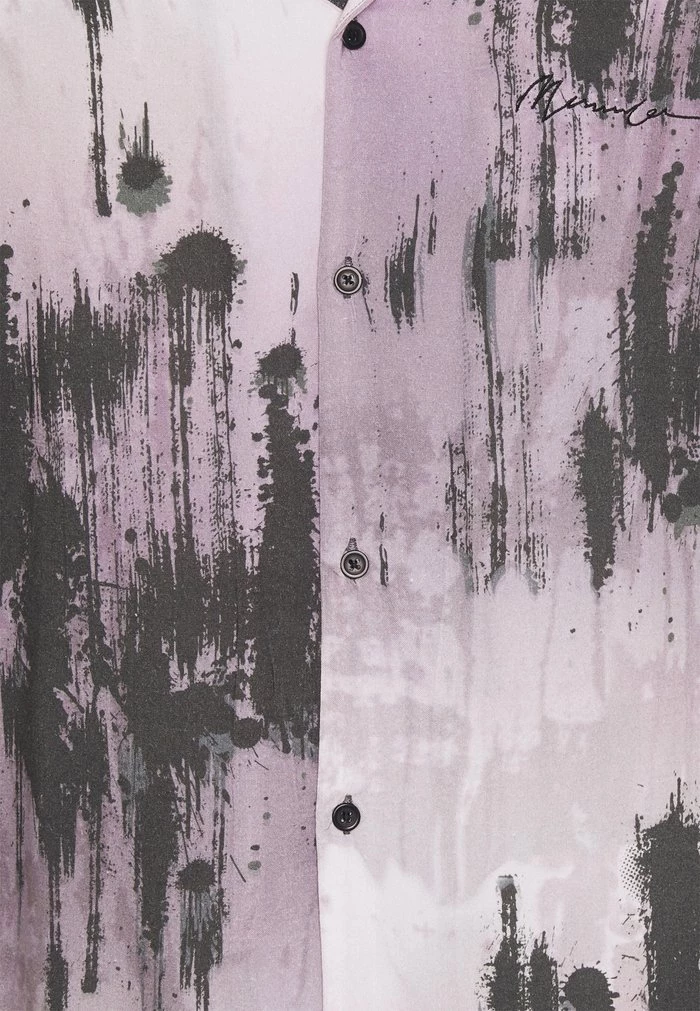 Mennace TIE DYE BOWLING UNISEX - Shirt - Purple 5 Mennace TIE DYE BOWLING UNISEX - Shirt - Purple - Image 3