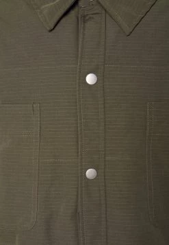 Mennace PADDED OVERSHIRT - Light Jacket - Green -Mennace Shop Online a015290a2ca34a4c8db732cf92e7ceaa