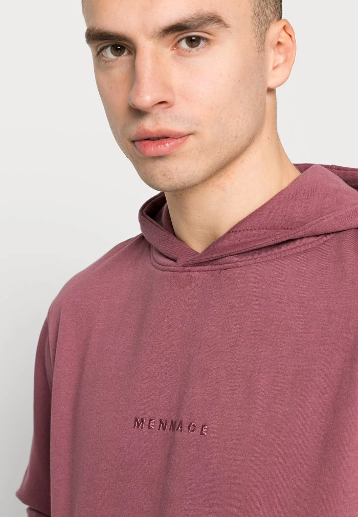 MENNACE ESSENTIAL HOODIE UNISEX - Hoodie - Burgundy 7 MENNACE ESSENTIAL HOODIE UNISEX - Hoodie - Burgundy - Image 5