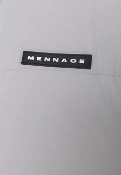 Mennace MIRROR LONGLINE PUFFER JACKET - Winter Coat - Light Grey -Mennace Shop Online a2e933f8818042aa851cf6fb0abf20a0