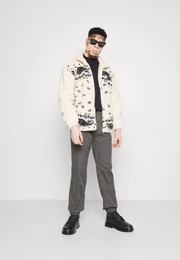 MENNACE BORG TRACK - Fleece Jacket - Off White 4 MENNACE BORG TRACK - Fleece Jacket - Off White - Image 2