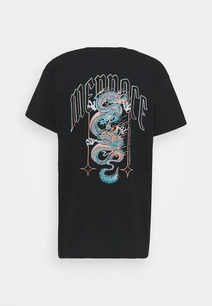 Mennace HAVANA DRAGON REGULAR - Print T-shirt - Black 10 Mennace HAVANA DRAGON REGULAR - Print T-shirt - Black - Image 8