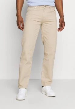Mennace AFTERMATH STRAIGHT LEG TROUSER - Straight Leg Jeans - Beige