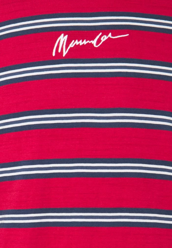 Mennace CLASSIC HORIZONTAL STRIPE UNISEX - Long Sleeved Top - Red 7 Mennace CLASSIC HORIZONTAL STRIPE UNISEX - Long Sleeved Top - Red - Image 5