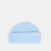 Mennace MINI ROLL BEANIE WITH TAB UNISEX - Beanie - Light Blue -Mennace Shop Online a6f65d1f0de7466194fed018b1f6928a