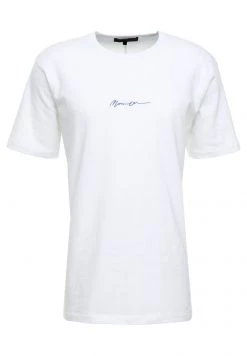 Mennace ESSENTIAL REGULAR RELAXED SIG TEE UNISEX - Basic T-shirt - White -Mennace Shop Online a7ddede0121845f9a85a93e8134ddf4e