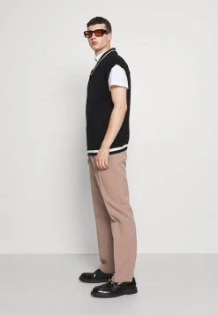 Mennace EVIAN STRAIGHT LEG SUIT TROUSER - Trousers - Stone 13 Mennace EVIAN STRAIGHT LEG SUIT TROUSER - Trousers - Stone -Mennace Shop Online a85ed1e6cf5b440799d8bbda20010637