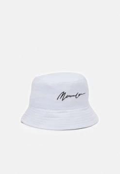 Mennace SIGNATURE BUCKET HAT SIGNATURE UNISEX - Hat - White
