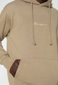 Mennace ESSENTIAL SIG HOODIE UNISEX - Hoodie - Khaki -Mennace Shop Online aa52cc57777547caa23e5be155eb5c97