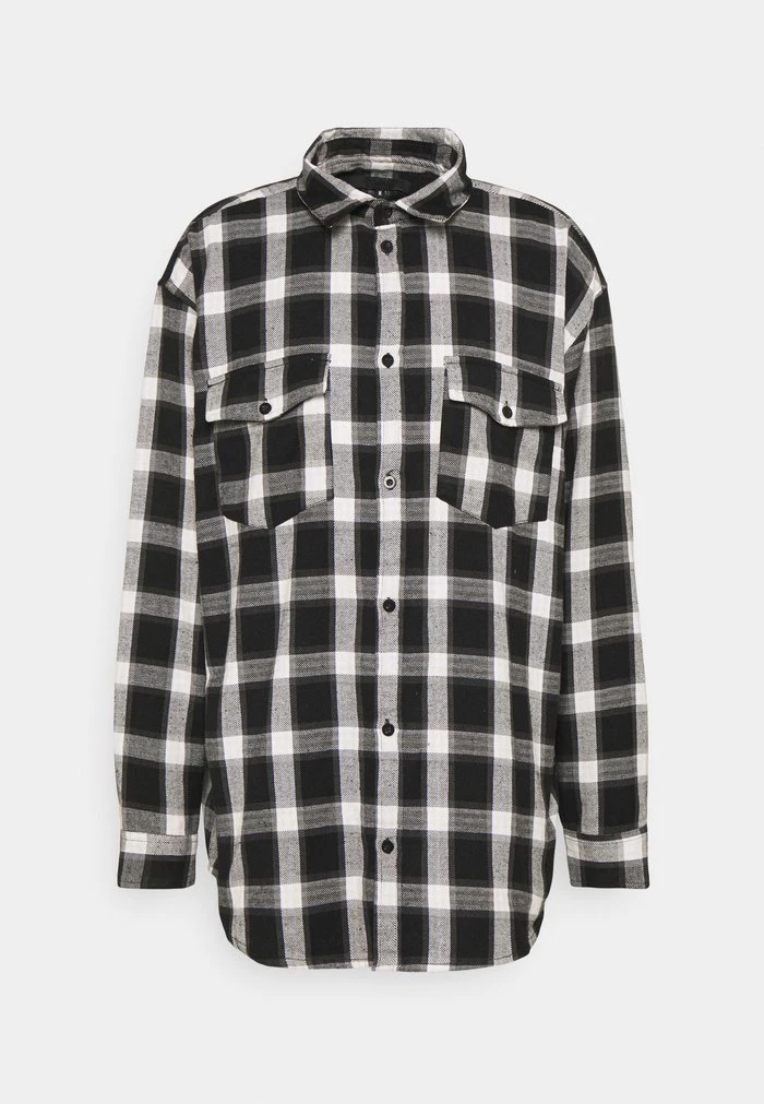 Mennace ROSEBOWL BANDANA AND CHECK SHIRT - Shirt - Black 7 Mennace ROSEBOWL BANDANA AND CHECK SHIRT - Shirt - Black - Image 5