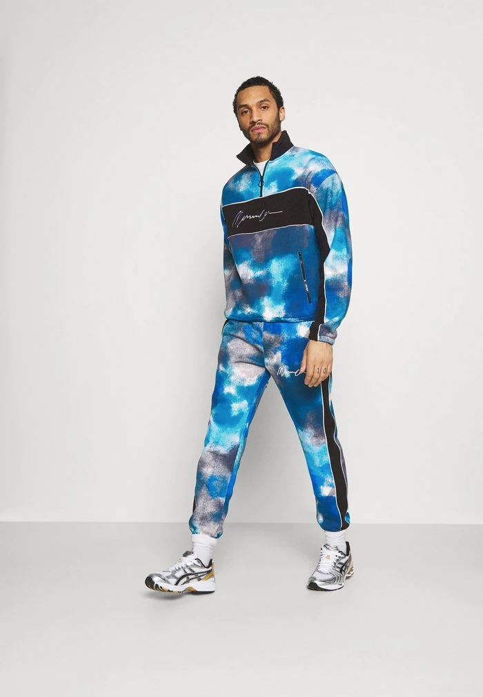 Mennace TIE DYE UNISEX - Tracksuit Bottoms - Blue 4 Mennace TIE DYE UNISEX - Tracksuit Bottoms - Blue - Image 2