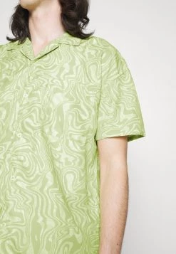 Mennace SWIRL REVERE - Shirt - Yellow -Mennace Shop Online aed90148d23c42bebf30127adb841e10