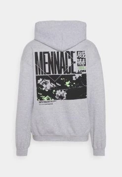 Mennace JAPAN OVERHEAD HOODIE - Zip-up Sweatshirt - Grey 17 Mennace JAPAN OVERHEAD HOODIE - Zip-up Sweatshirt - Grey -Mennace Shop Online b12f6af7c00c4bc78d5c6fc175fa36dd