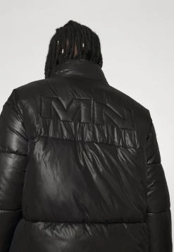 Mennace MIRROR PUFFER JACKET - Winter Jacket - Black -Mennace Shop Online b27bd70fdf4749dfbd2cafb2392c4cd8